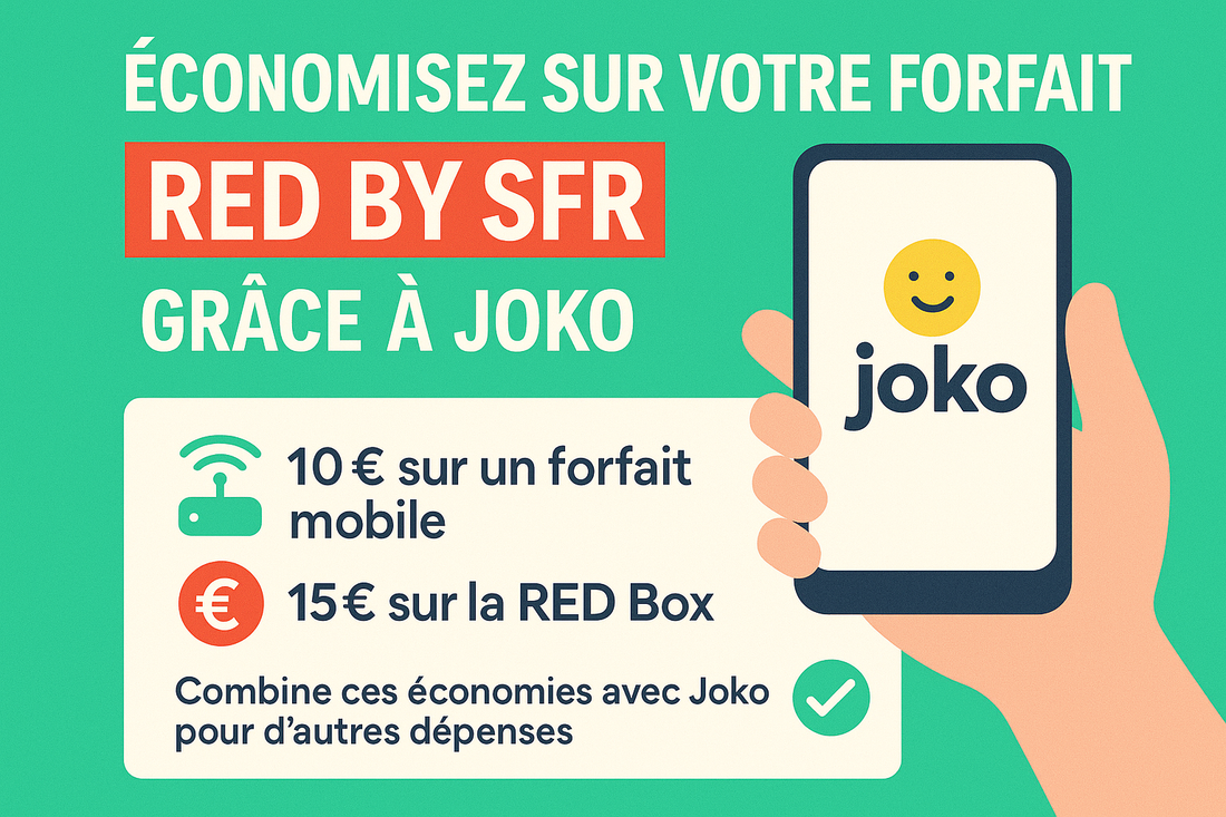 Joko Red SFR : Parrainage 15€ pour Box et 10€ Mobile