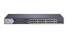 DS-3E0528HP-E SWITCH L2 24 PORTS HI-POE BUDGET 370W/2 RJ45+2 SFP – vue 2
