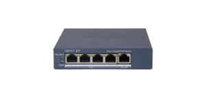 DS-3E1505P-EI SWITCH L2 4 PORTS GIGABIT POE (60W) + 1 PORT RJ45 – vue 2