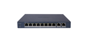 DS-3E1510P-EIV2 SWITCH L2 8 PORTS POE GIGABIT(110W) 2xRJ45 GIGABIT – vue 2