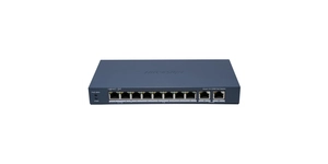 DS-3E1310HP-EI(B) SWITCH L2 8 PORTS POE (60W) + 2 PORTS GIGABIT RJ45 – vue 2
