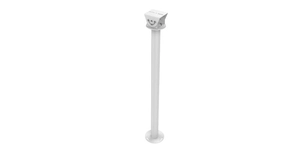 Accessoire pour caméra de vidéosurveillance support de montage plafond colonne – vue 2