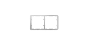 FRAME2 55 CADRE POUR INTERRUPTEURS INTELLIGENTS (2 EMPLACEME – vue 2