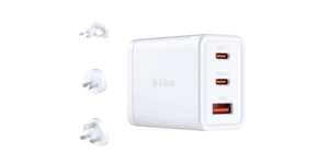 Chargeur GaN 65W - 2 ports USB-C 1 port USB-A Charge simultanee de 3 equipements - Charge rapide – vue 3
