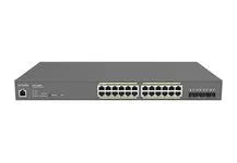 SWITCH CLOUD MANAGED 24xPOE+4SFP L2 PORTS GIGA RACKABLE BUDGET POE 410W – vue 2