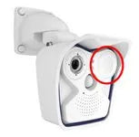 Objectif pour caméra de vidéosurveillance obturateur d'objectif pour mount po – vue 2