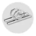 KIT DE FIXATION POTEAU Pour dimension 400x300x210 – vue 2