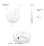 Point d'accès Wi-Fi unifi access point WIFI 6 dual-band – vue 6