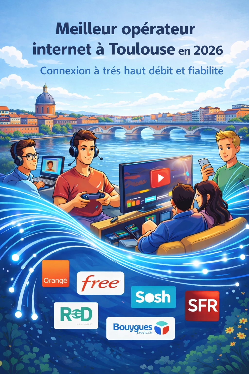 Meilleur opérateur internet à Reims en 2026 | Fibre : débits & comparatif