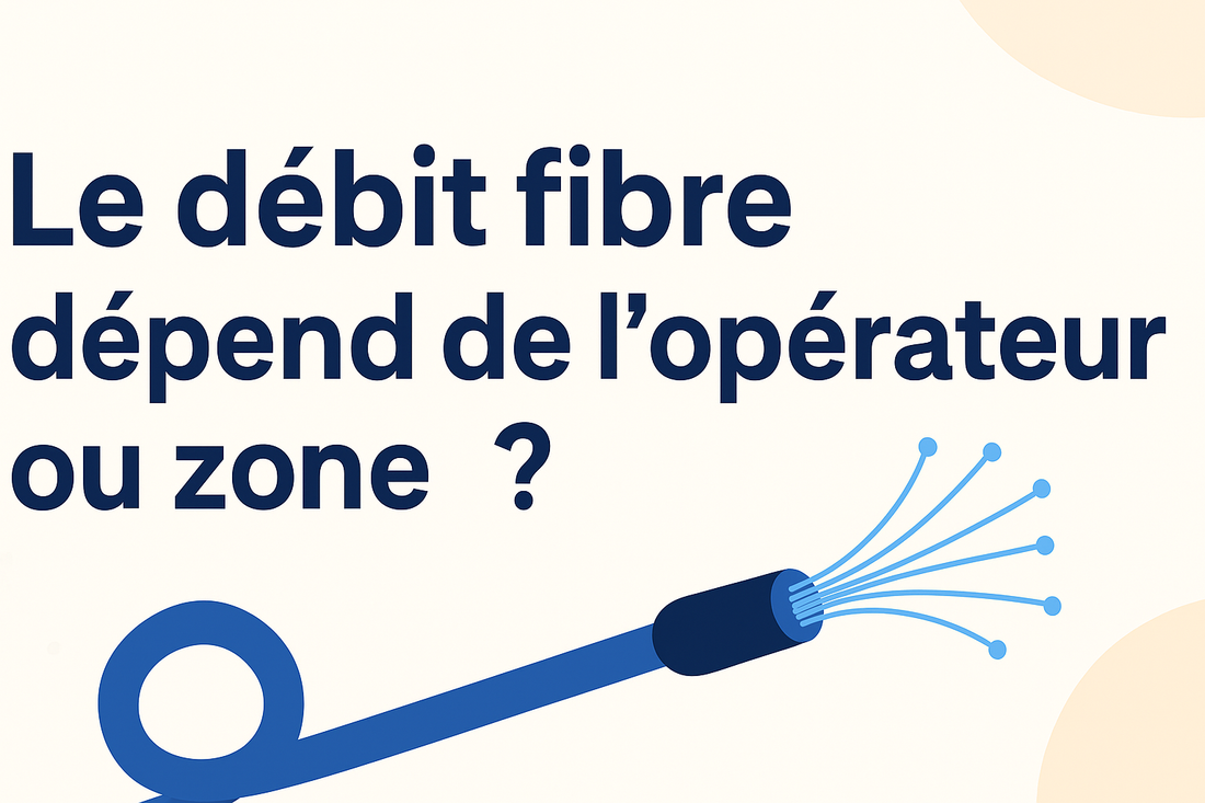 Quel débit fibre optique moyen en France en 2026 ?