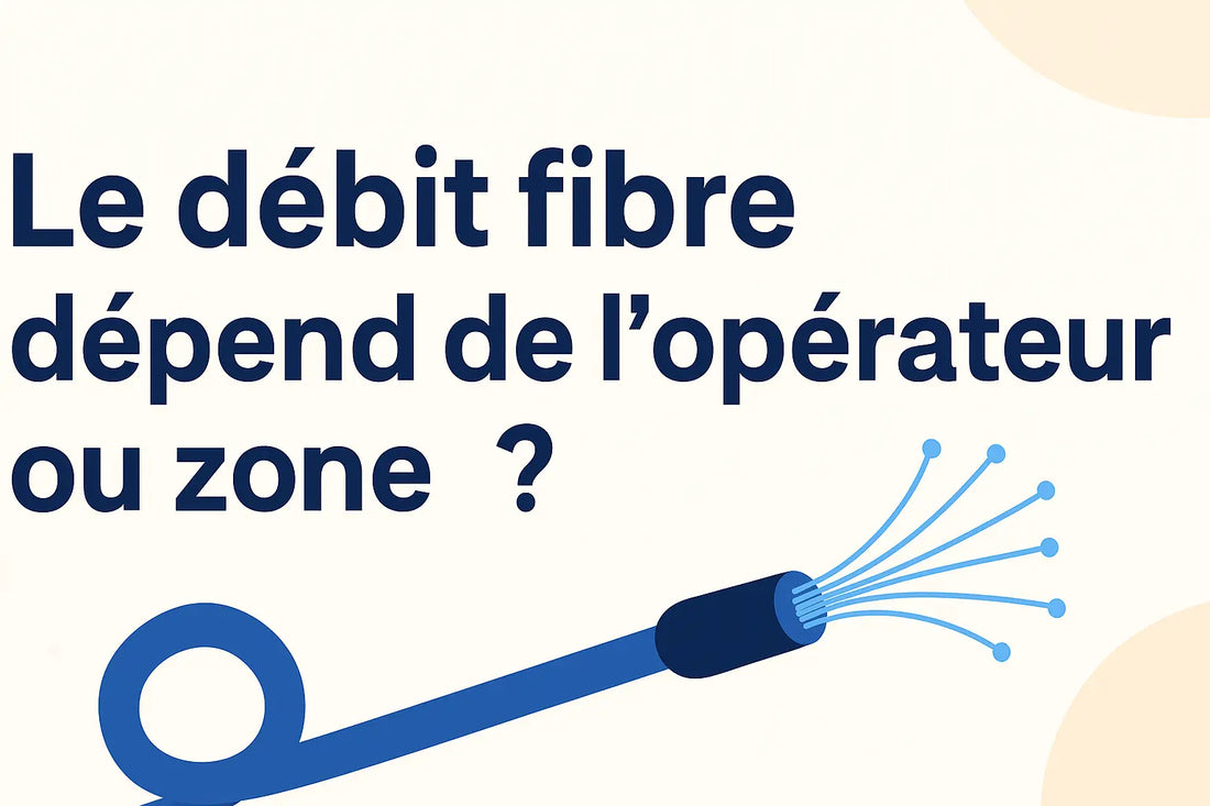 Quel débit fibre optique moyen en France en 2026 ? HiddenLine