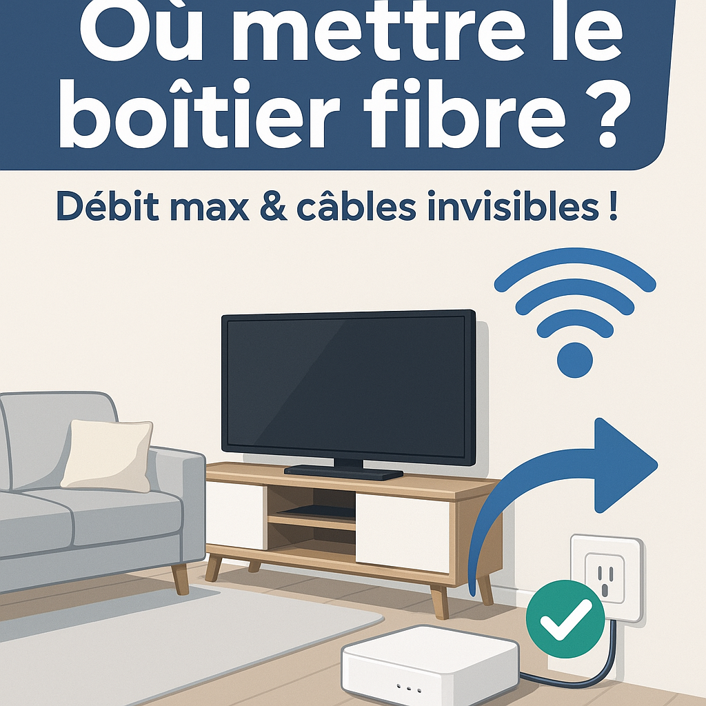 Ou placer son boitier fibre optique 