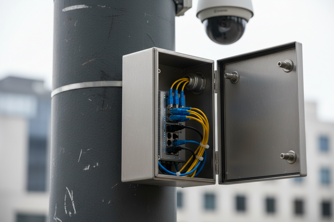 Caméras de surveillance en fibre optique : comment ça marche et pourquoi c'est mieux ?