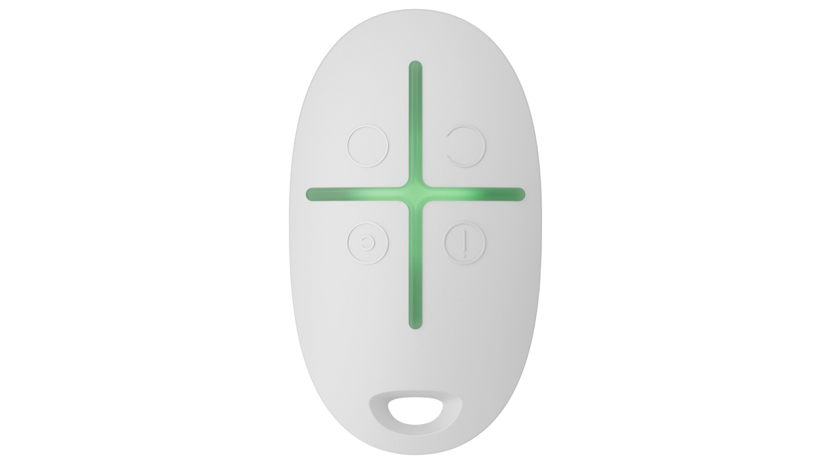 Télécommande bidirectionnelle 4 boutons NFA2P blanche