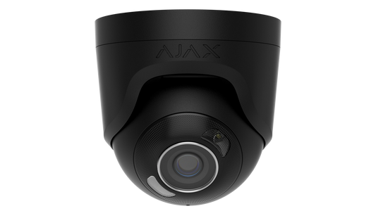 TURRET HL 8-2.8 (B) CAM TURRET IP HYBRID LIGHT NOIRE 8MP OBJ 2.8MM IR