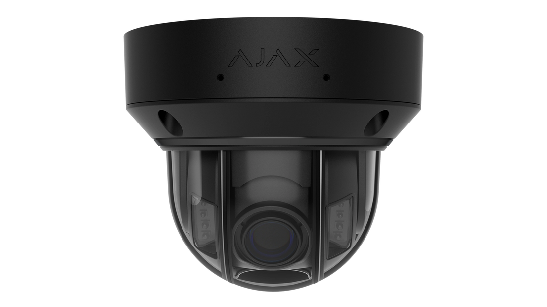 DOME HLVF 8MP (B) CAM DOME IP HYBRID LIGHT NOIR 8MP OBJ 2.8-12MM IR