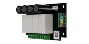 Module 4 relais contacts secs pour centrale Fibra – vue 3