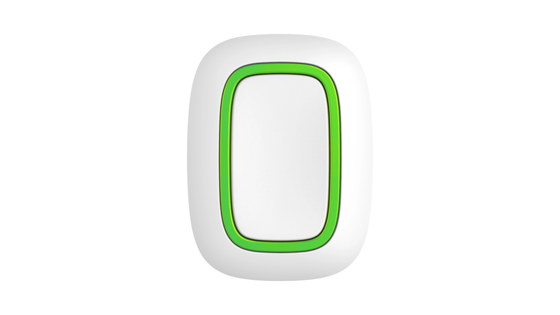 Bouton panique radio certifié NFA2P blanc, portée 1300m