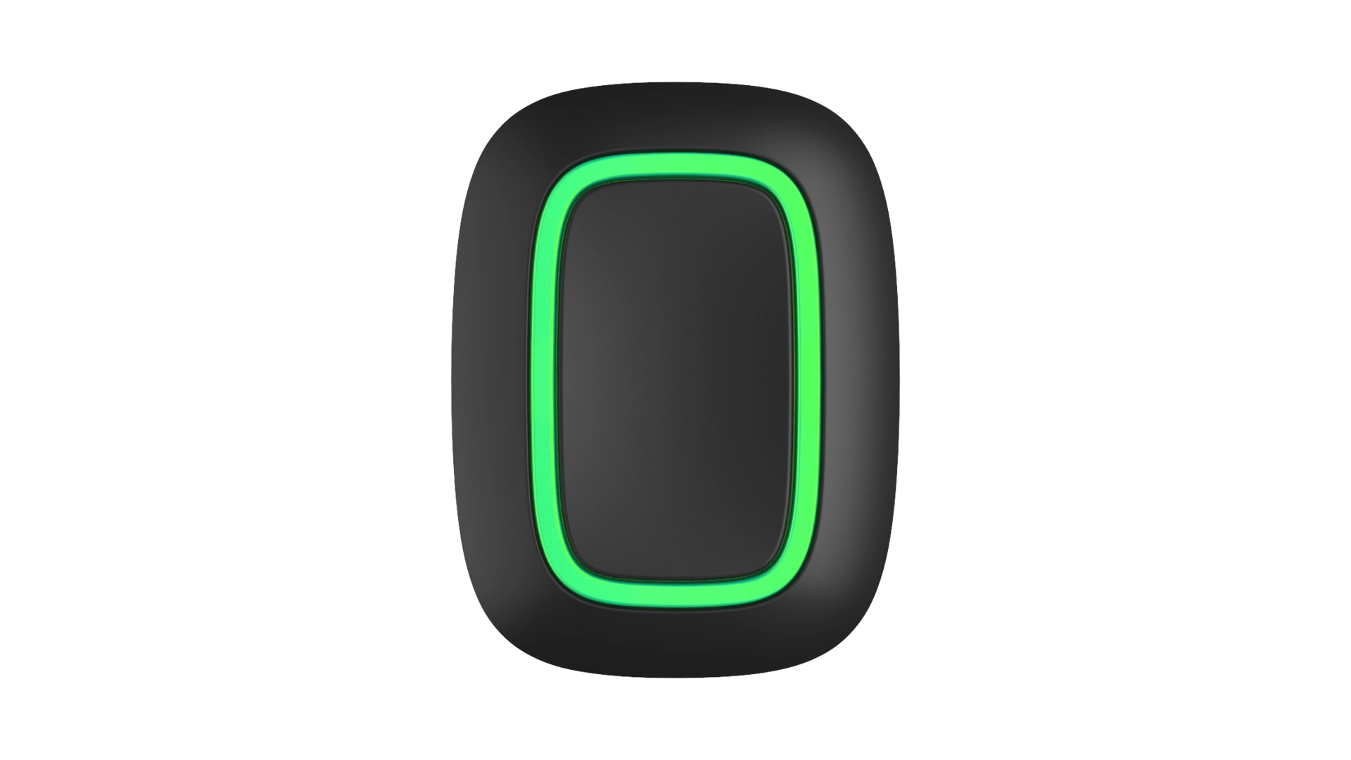 Bouton panique radio certifié noir, portée 1300m