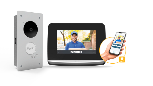 Interphone V500PRO io connect encastre+secteur