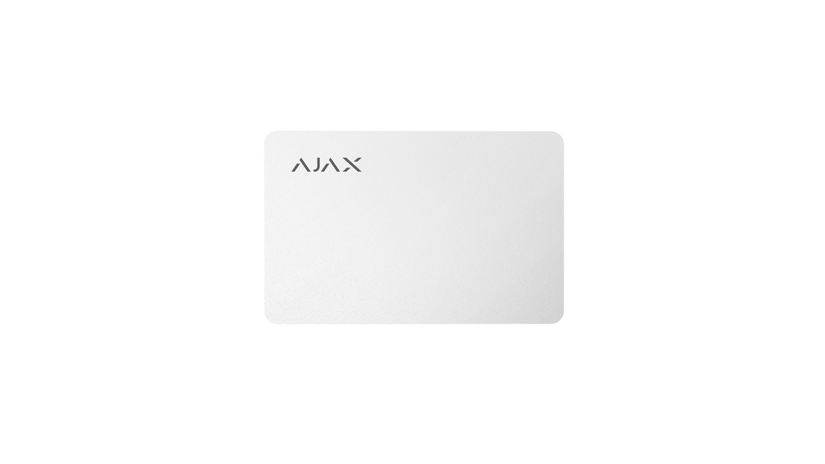 Badge de contrôle d'accès carte sans contact pass blanc - pack de 100 pieces