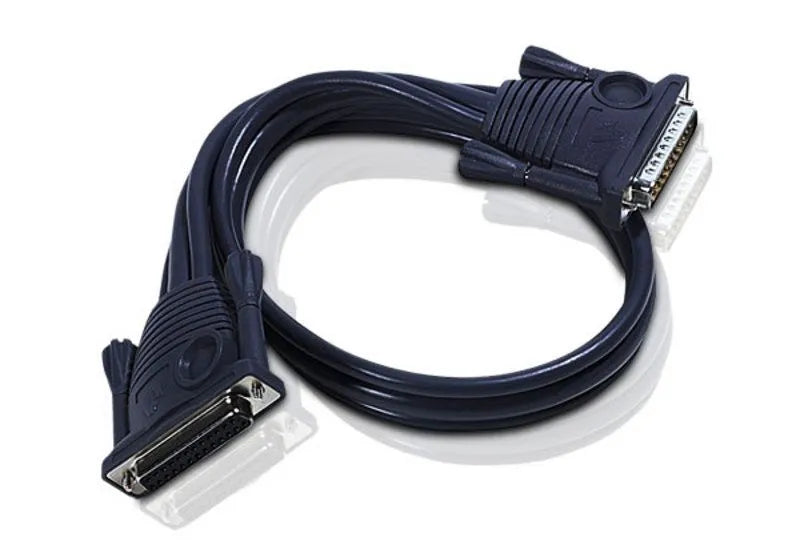 Câble KVM cordon chainage 1,80M DB25M/F
