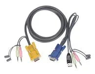 Câble KVM cordon USB + audio – vue 10