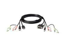 Câble KVM cordon HDMI vers dvi-d 1,8M – vue 2