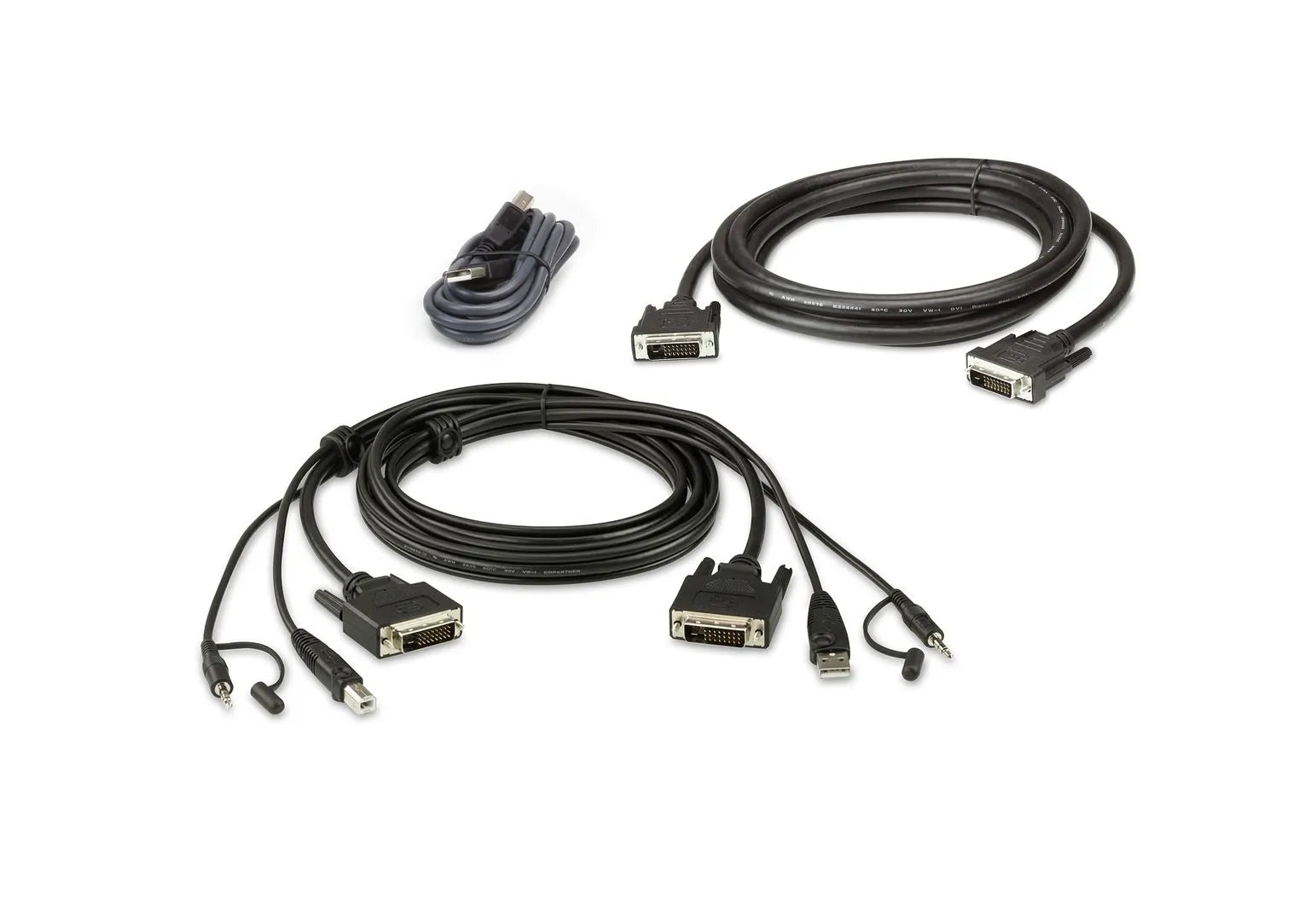 CABLE KIT DUAL DVI-DD/USB/SP LONGUEUR 1,8M