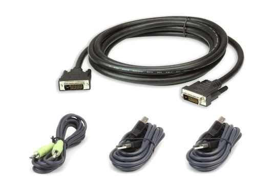 CÂBLE KIT DVI-DD/USB/SP LONGUEUR 3M