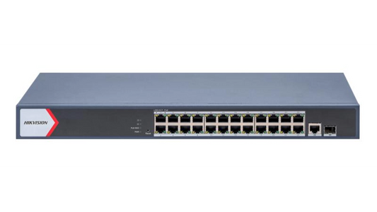 DS-3E1526P-EI V2 SWITCH L2 24 PORTS POE GIGABIT (370W) 1xRJ45 1xSFP