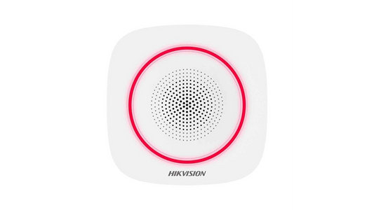 DS-PS1-II-WE//RED AX PRO SIRENE interieur sans fil, 90~110dB,