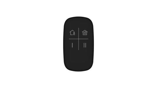 Équipement d'alarme Télécommande, 1*CR2032(inclu), 868MHz noir