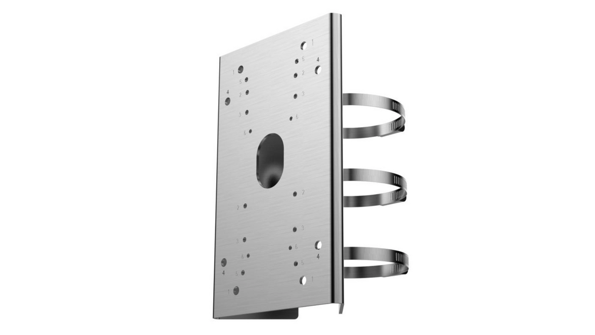 Accessoire pour caméra de vidéosurveillance support poteau anti