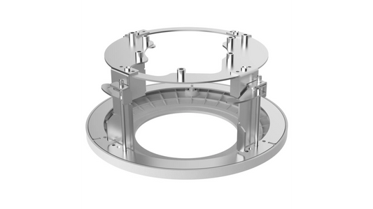 Accessoire pour caméra de vidéosurveillance support plafond encastre pour dome