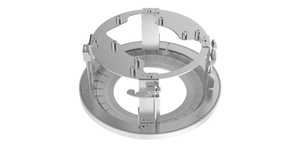 Accessoire pour caméra de vidéosurveillance support plafond encastre pour dome – vue 3