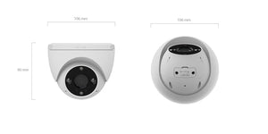 CS-H4-R201-1H3WKFL(2.8mm) CAMÉRA TURRET WIFI 2K IP67 IA AUDIO MICRO HP – vue 6