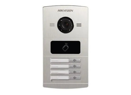 Interphone portier IP 1,3MP HD720P 25fps / aluminium / 4 voie