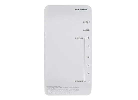 Bloc d'alimentation distributeur audio/vidéo intercom 8 ports 10/100