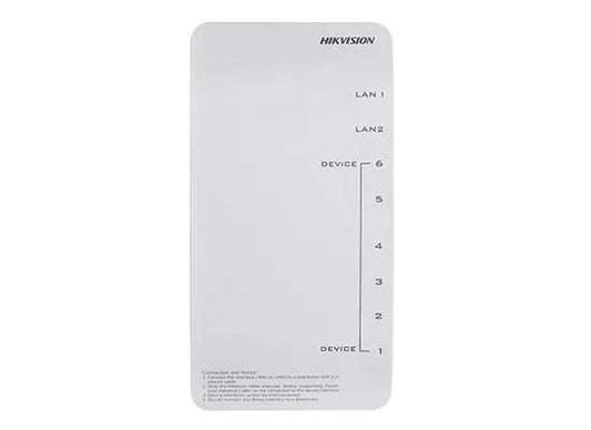 Bloc d'alimentation distributeur audio/vidéo intercom 8 ports 10/100