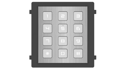 Interphone module keypad IP65 / IK07 12 boutons