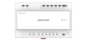 Bloc d' 2 fils 6 entrées 1xRJ45 rail din – vue 2