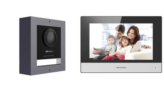 Interphone kit portier IP 2MP 146 IP65 / écran 7' WIFI