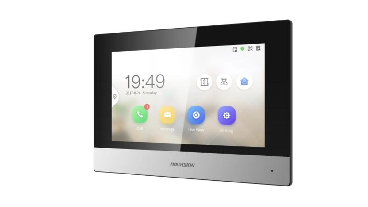 Équipement informatique écran tablette 7' tactile WIFI auto-alimentée