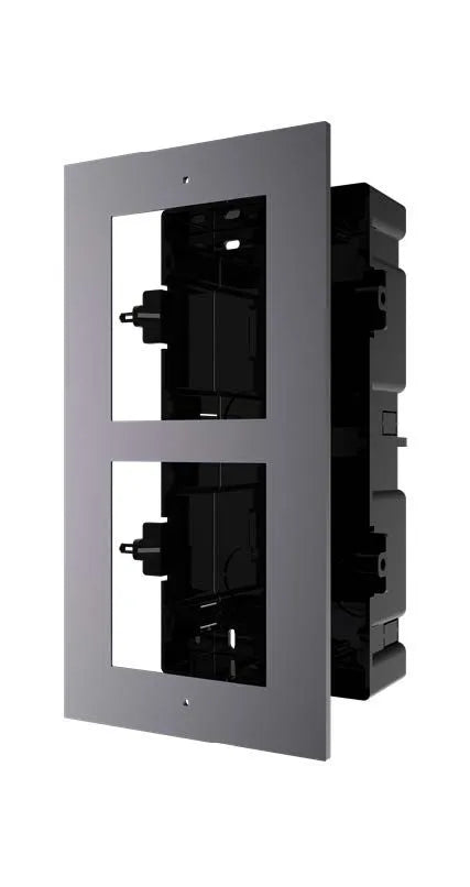 Support de baie informatique 2 modules encastre