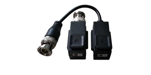 Accessoire pour caméra de vidéosurveillance balun vidéo passif 1 canal utp – vue 2
