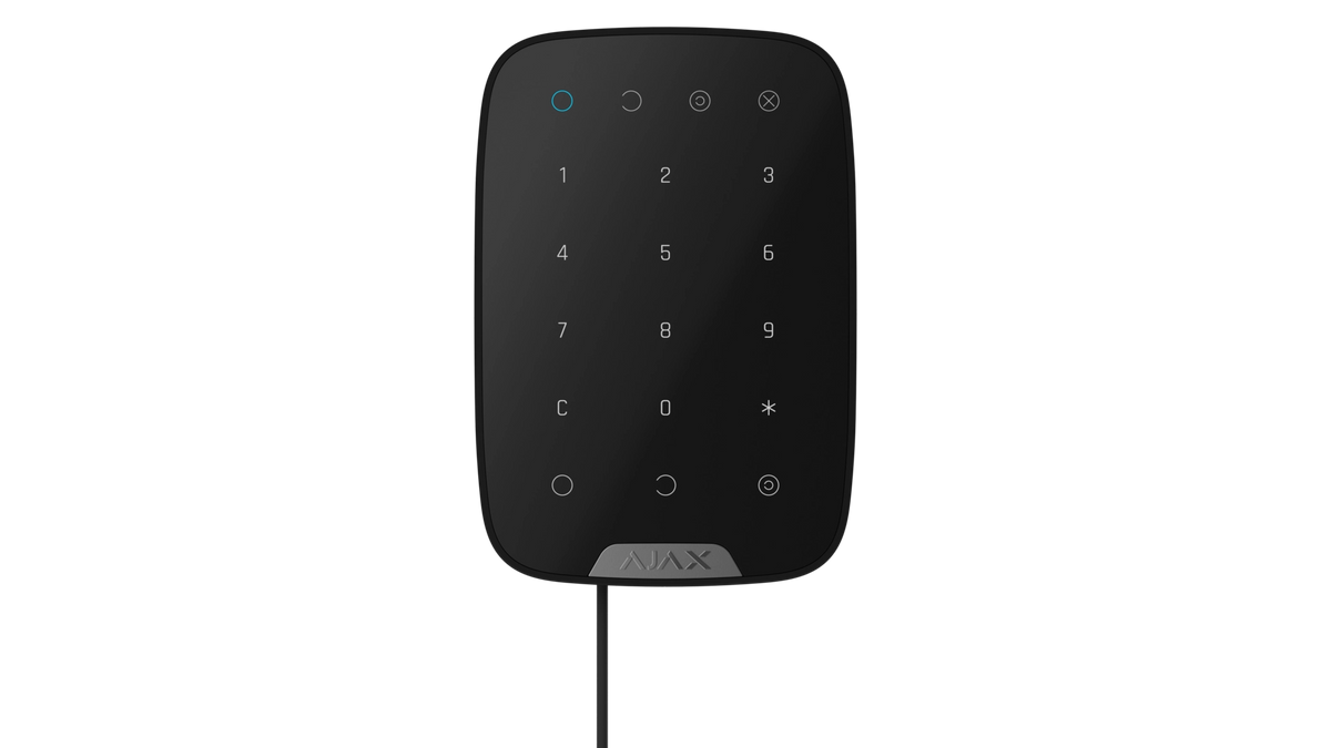 KEYPAD FIBRA (B) CLAVIER TACTILE BIDIRECTIONNEL FIBRA NOIR – 30865.12.BL1