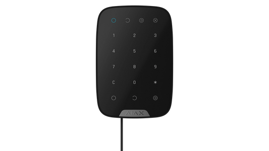 KEYPAD FIBRA (B) CLAVIER TACTILE BIDIRECTIONNEL FIBRA NOIR – 30865.12.BL1