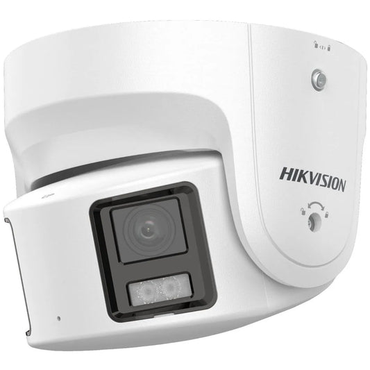 DS-2CD2387G2P-LSU/SL(4mm)(C) PANORAMIC CAMÉRA TURRET COLORVU 180 BI 8MP 130dB IP67 AUDIO