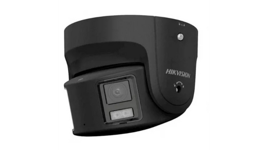 Caméra de vidéosurveillance Turret 8MP focale 4mm, noire